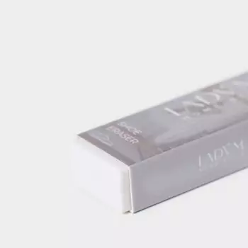 Ластик для чистки светлой обуви LaDоm, 7.52.51.5 см, белый