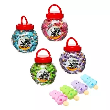 Ластик фигурный сборный Calligrata "Зайка", МИКС