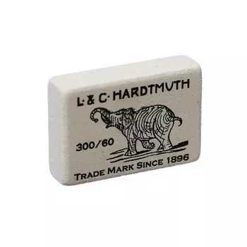 Ластик каучуковый K-I-N, ELEPHANT, 300/60, 32188 мм, белый