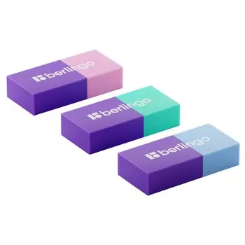 Ластик Berlingo "Envy", прямоугольный, 45*21*11мм