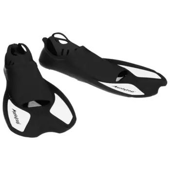 Ласты для плавания ONLYTOP, р. 36-37, цвет чёрный/белый