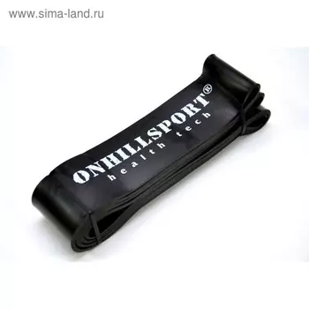 Латексная резиновая петля 63 мм, 25-70 кг, цвет чёрный