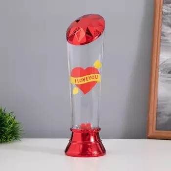 Лава лампа «Сердце» LED 3хААА, USB красный 6.56.523.7 см