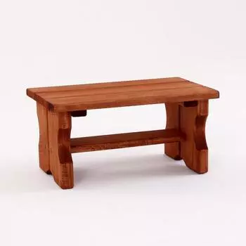 Лавка деревянная, 351722 см, липа, морёная,«Добропаровъ»