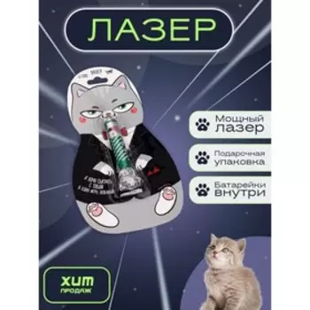 Лазер «Я хочу сыграть с тобой», цвета МИКС,на блистере
