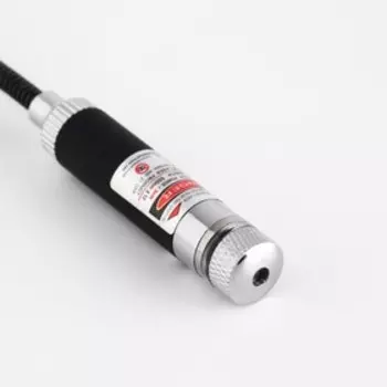 Лазерная указка, 405 нм, 1.4 х 8.5 см, красный луч, USB