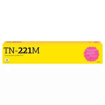 Лазерный картридж T2 TC-MTN-221M для Konica-Minolta BizHub C227/C287 (21000 стр.) пурпурны 105359
