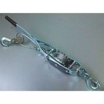 Лебедка "СЕРВИС КЛЮЧ" 2т. / 1т. "PROFFI" с 2-м усиленным колесом 1,2м