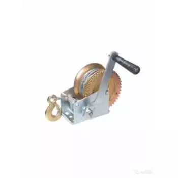 Лебедка шестереночная "АВТОДЕЛО" 43620, стальной трос, 1.2 т, 10 м