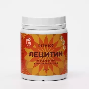 Лецитин подсолнечный Ritmico, 250 г