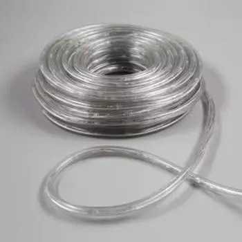 Световой шнур Luazon Lighting 10 мм, IP65, 20 м, 24 LED/м, 220 В, 8 режимов, свечение белое