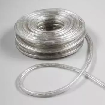 Световой шнур Luazon Lighting, 10 мм, IP65, 20 м, 24 LED/м, 220 В, 8 режимов, свечение мульти