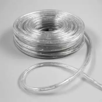 Световой шнур Luazon Lighting, 10 мм, IP65, 20 м, 24 LED/м, 220 В, 8 режимов, свечение тёплое белое