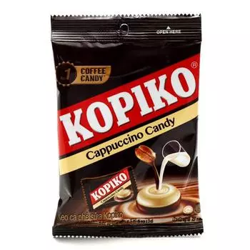 Леденцы Kopiko Cappuccino Candy Bag, 27 г