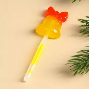 Леденцы на неоновой палочке «Жду чудо», со вкусом лимона, 10 г.