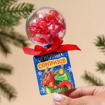 Леденцы «Огненных сюрпризов» погремушка, 25 г.