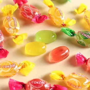 Леденцы с соком «Для поддержания формы» вкус: ассорти, 100 г.