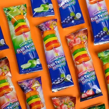 Леденец «Бургер» на свет палочке, 10 г