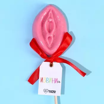 Леденец на палочке «Извинись», вкус: фруктовый, 45 г. (18+)