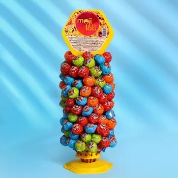 Леденец на палочке с жвачкой, 16 г