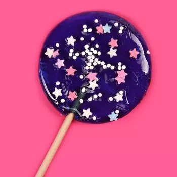 Леденец с посыпкой: вкус: малина, 30 г.