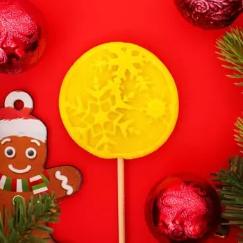 Леденец "Снежинка", 30г