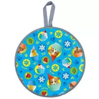 Ледянка мягкая «Пушистые звери», диаметр 45 см