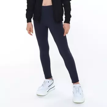 Леггинсы для девочки, цвет синий, рост 80-86 см