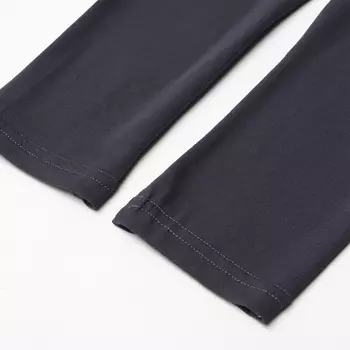 Леггинсы для девочки, цвет тёмно-серый, рост 134-140 см