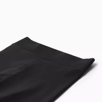 Леггинсы спортивные женские, цвет чёрный, размер 44 (S)