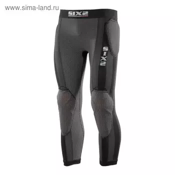 Леггинсы защитные SIXS KIT PRO PNX с протектором, размер L, чёрный