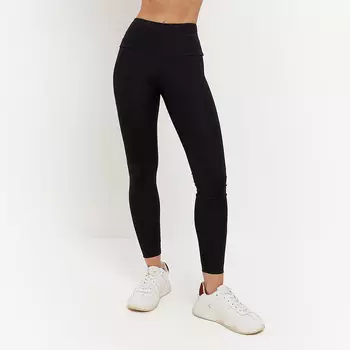 Леггинсы женские, цвет чёрный, размер 48