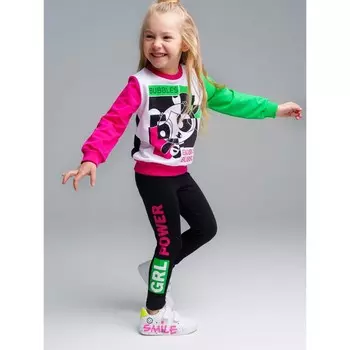 Легинсы для девочки PlayToday, рост 104 см