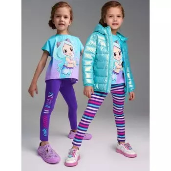 Легинсы для девочки PlayToday, рост 104 см