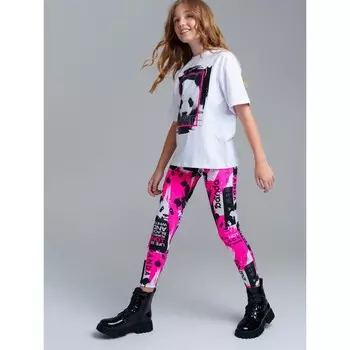 Легинсы для девочки PlayToday, рост 140 см