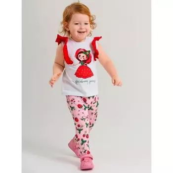 Легинсы для девочки PlayToday, рост 80 см