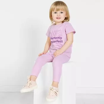 Легинсы, рост 74 см, цвет лавандовый