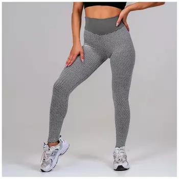 Легинсы спортивные ONLYTOP, р. М, цвет серый