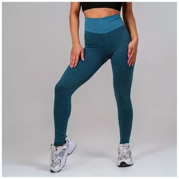 Легинсы спортивные ONLYTOP, р. S, цвет изумрудный