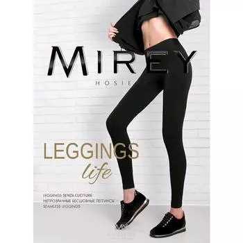 Легинсы женские Mirey Leggings Life, размер S/M, цвет nero