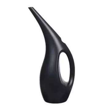 Лейка с длинным носиком, 1.5 л, без рассеивателя, чёрная, Greengo