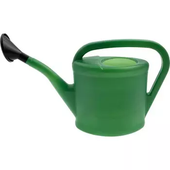 Лейка, 5 л, с рассеивателем, зелёная