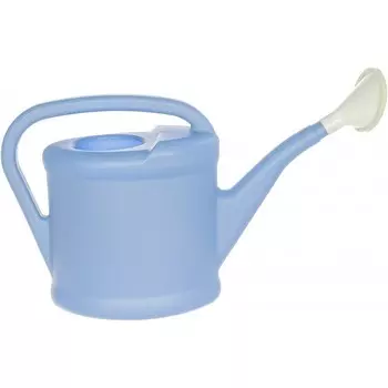 Лейка, 8 л, с рассеивателем, голубая