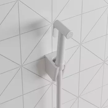 Лейка для биде IDDIS 020WB0Gi20, 113 х 24, латунь, белая