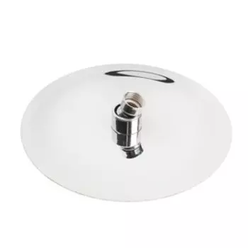 Лейка стационарная ZEIN Z0201, круглая, d=20 см, 1 режим, полированная нержавеющая сталь