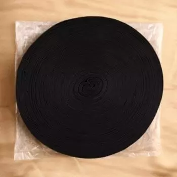 Резинка бельевая, 35 мм, 25 ± 1 м, цвет чёрный