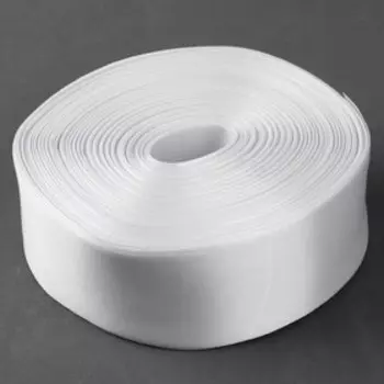 Лента атласная, 50 мм 100 ± 5 м, цвет белый