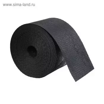 Лента бордюрная, 10 см10 м, толщина 1.2 мм, пластиковая, чёрная, Greengo