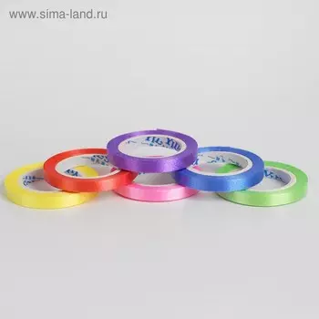 Лента для шаров, 4 мм 4 м, МИКС