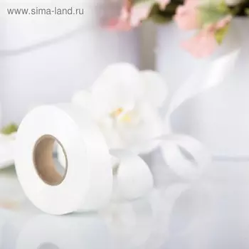 Лента для декора и подарков, белый, 2 см х 45 м